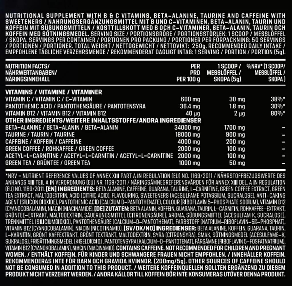 AK47 Labs Hardstyle Pre-workout Euphoric Raspberry Lemonade (250 g) - Image 2