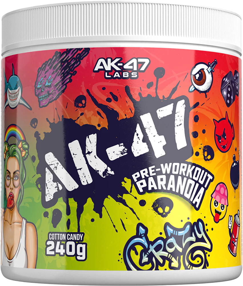 AK47 Pre-Workout Barbe à papa (240 g)