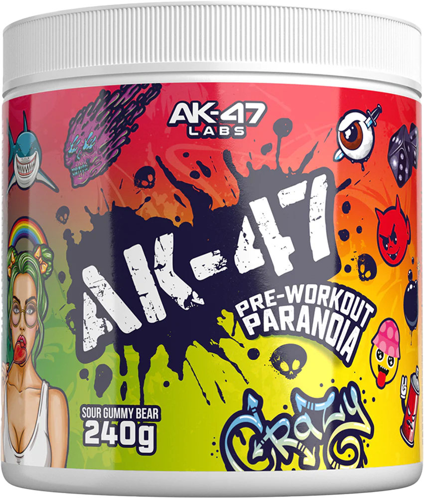 AK47 Pre-Workout Sour Gummy Bear (240 g)
