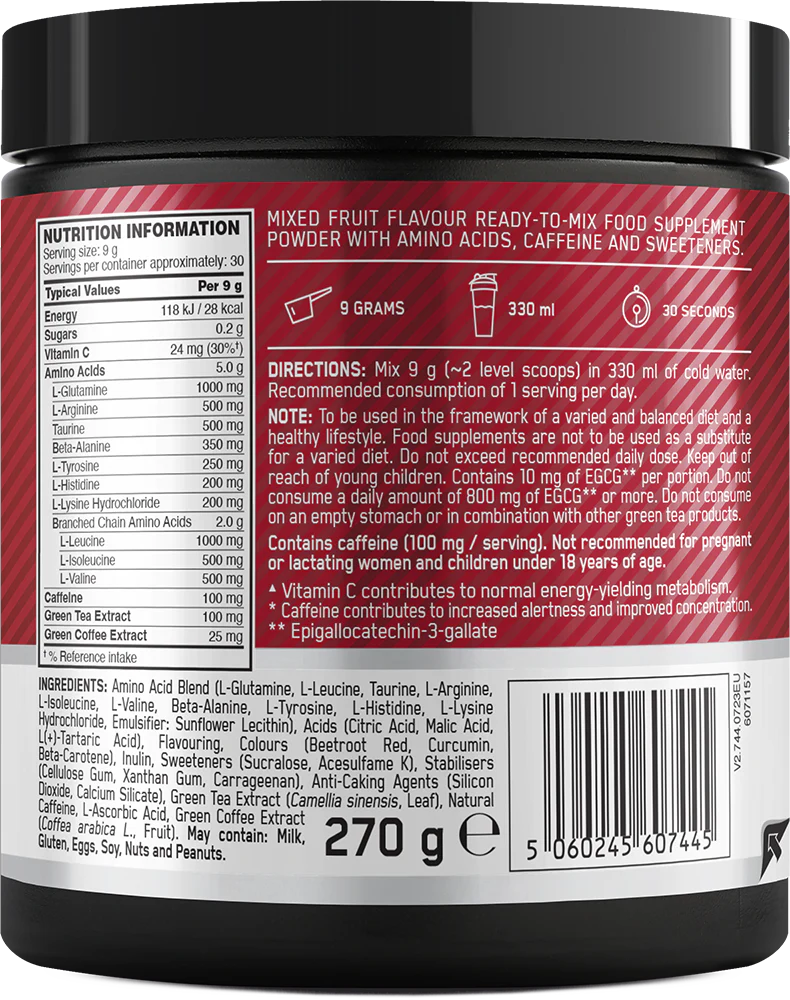 Amino Energy Fruit Fusion (270 g) - Image 2
