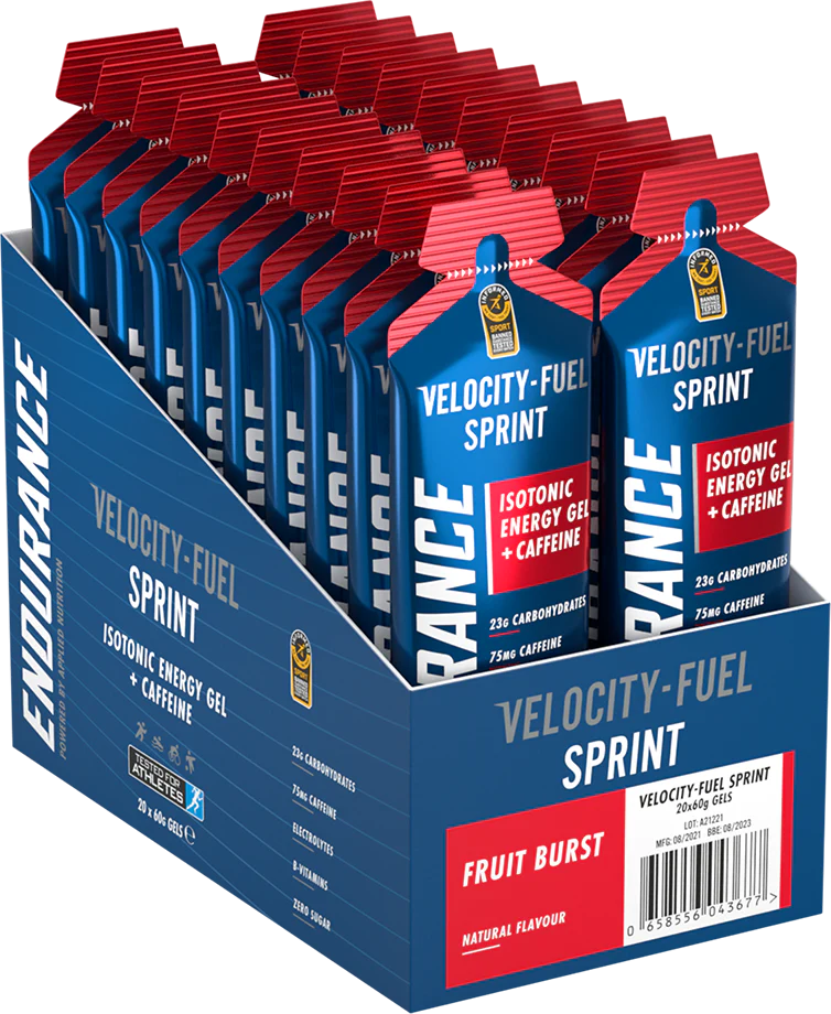 Applied Endurance Isotonic Energy Gel Sprint Fruit Burst (20 x 60 ml)