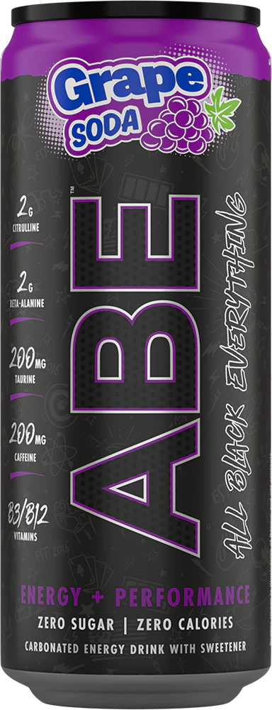 Applied Nutrition ABE Energy & Performance Grape Soda (12 x 330 ml)