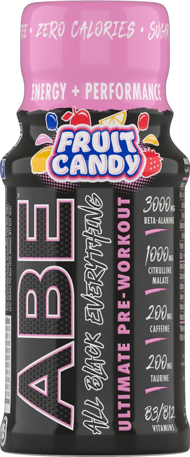 Applied Nutrition ABE Ultimate Pre-Workout Shot Fruit Candy (12 x 60 ml) - Image 2