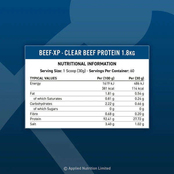 Applied Nutrition Beef XP Mixed Berry (1800 g) - Image 2