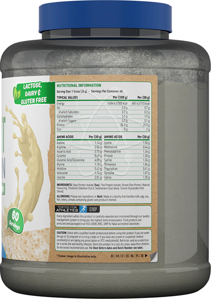 Applied Nutrition Critical Plant Protein Vanille (2100 g)