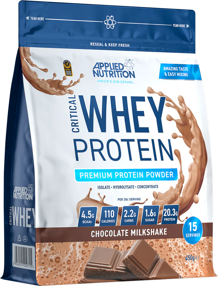 Applied Nutrition Critical Whey Chocolate Milkshake (450 g)