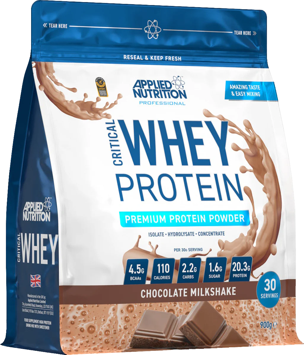 Applied Nutrition Critical Whey Chocolate Milkshake (900 g)