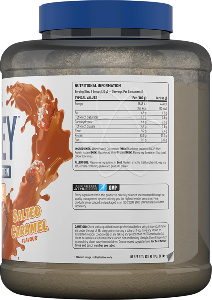 Applied Nutrition Critical Whey Salted Caramel (2000 g) - Image 2