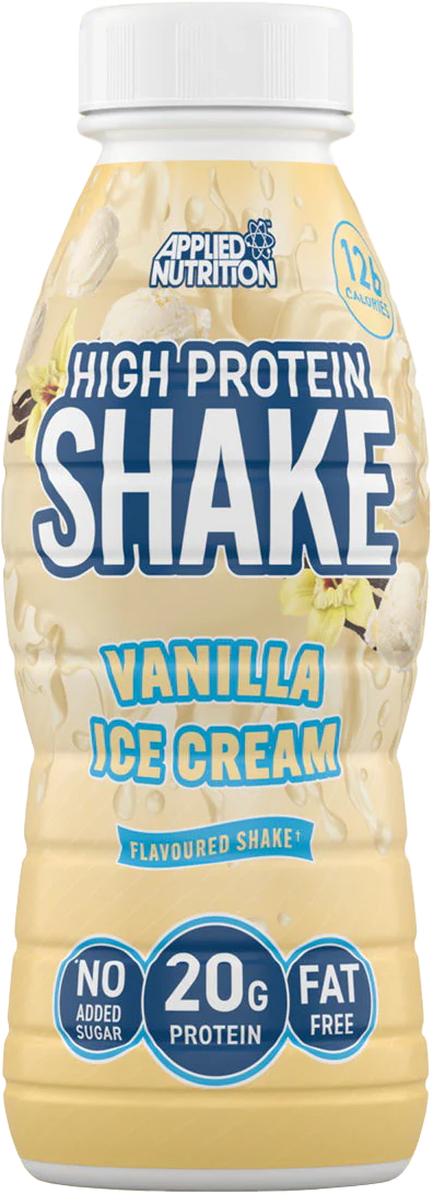 Applied Nutrition High Protein Shake Crème glacée à la vanille (8 x 330 ml) - Image 2