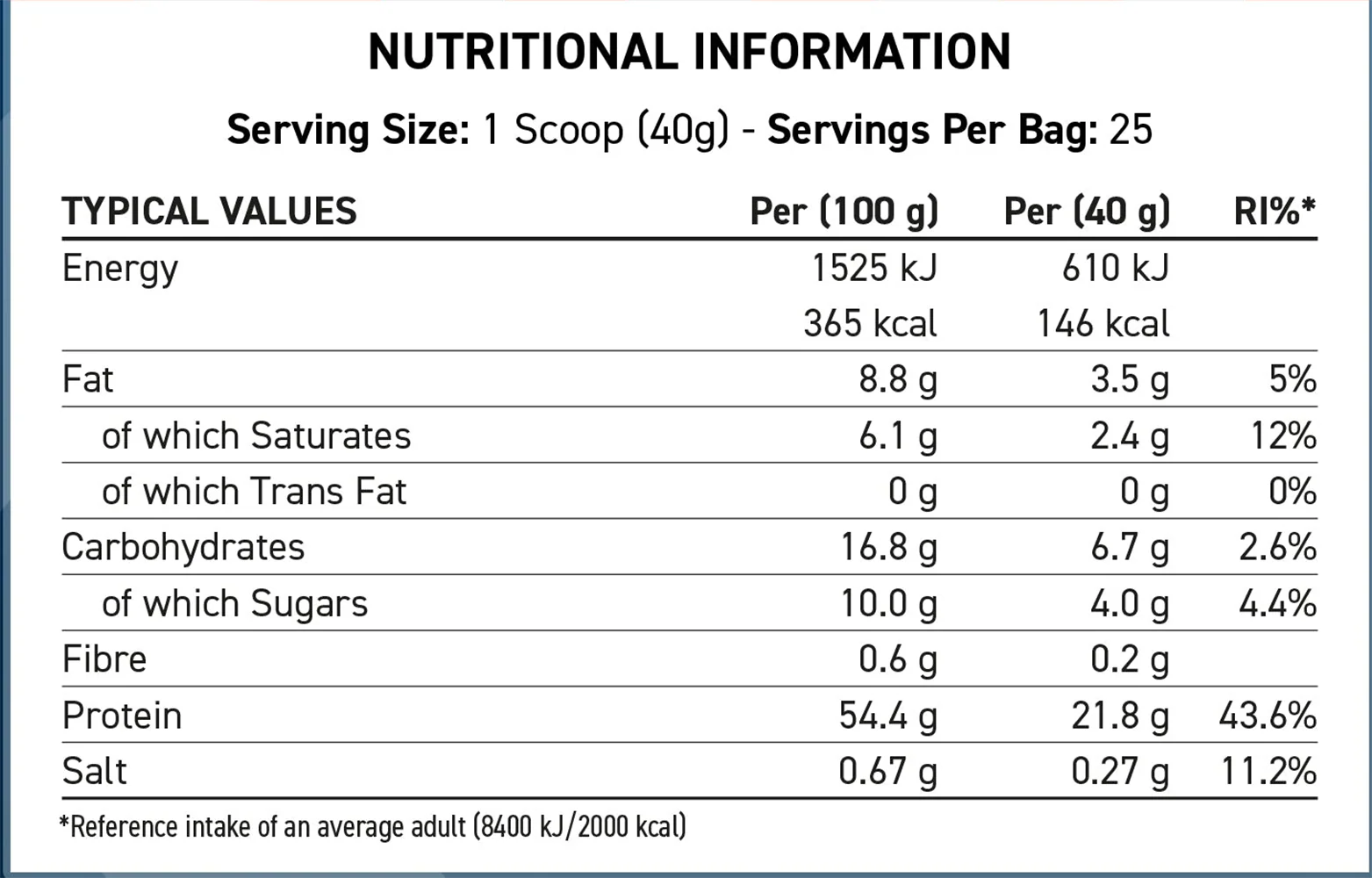 Applied Nutrition Protein Cookie Dough Dessert White Choc Lemon Drizzle (1000 g) - Image 2
