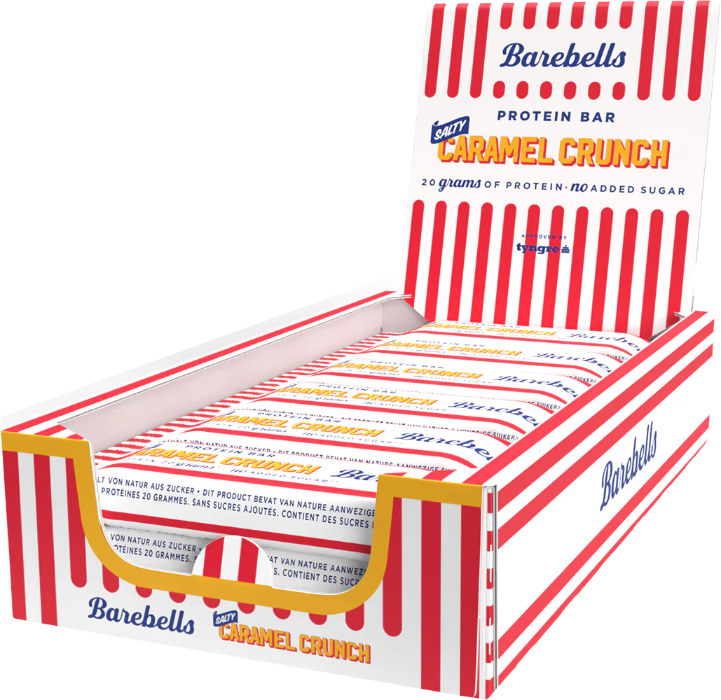 Barebells Protein Bar Salty Caramel Crunch (12 x 55 g)