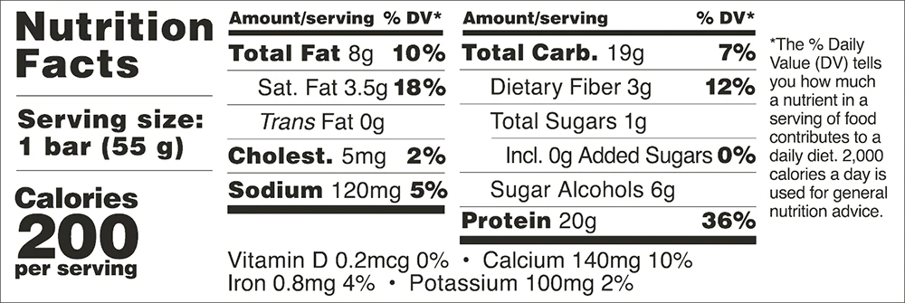 Barebells Protein Bar Creamy Crisp (12 x 55 g) - Image 3