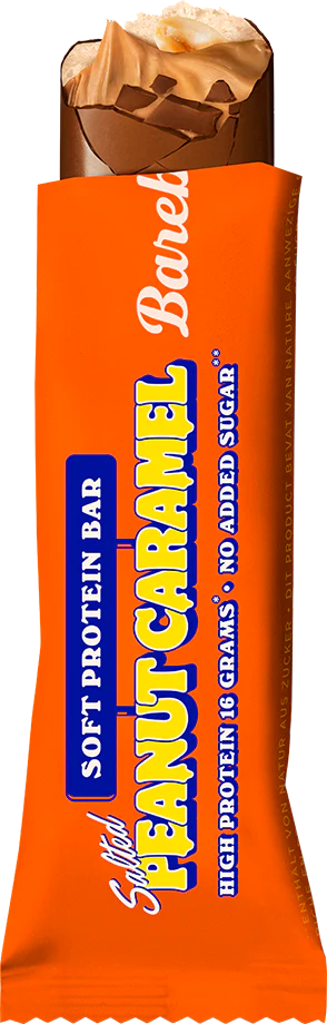 Barebells Soft Protein Bar Salted Peanut Caramel (12 x 55 g) - Image 2