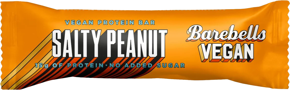 Barebells Vegan Protein Bar Cacahuètes salées (12 x 55 g) - Image 2