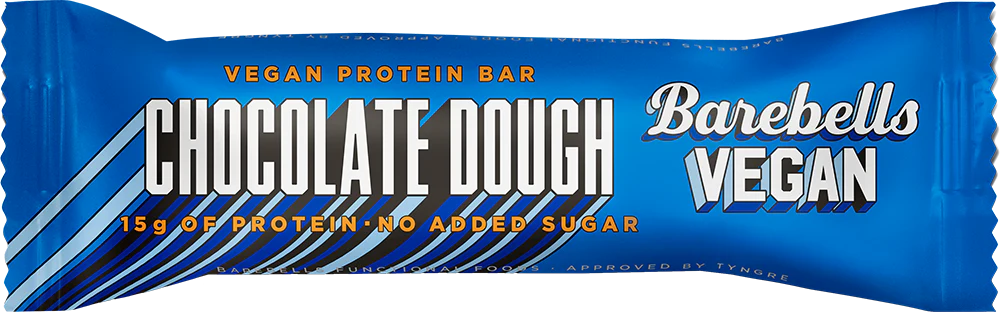 Barebells Vegan Protein Bar Chocolate Dough (12 x 55 g) - Image 2