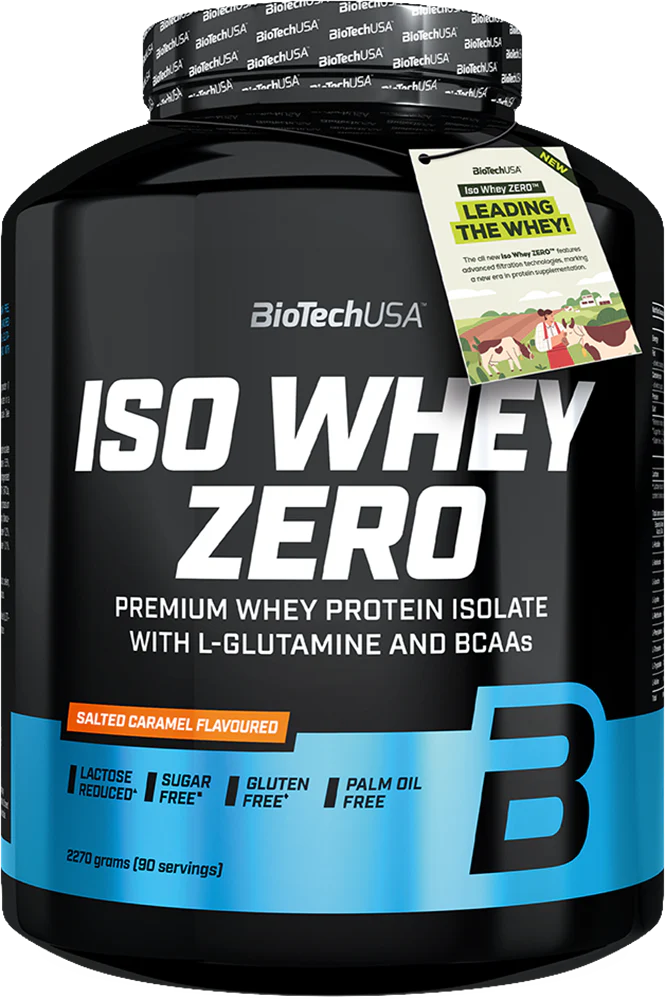 BioTechUSA Iso Whey Zero Caramel salé (2270 g)