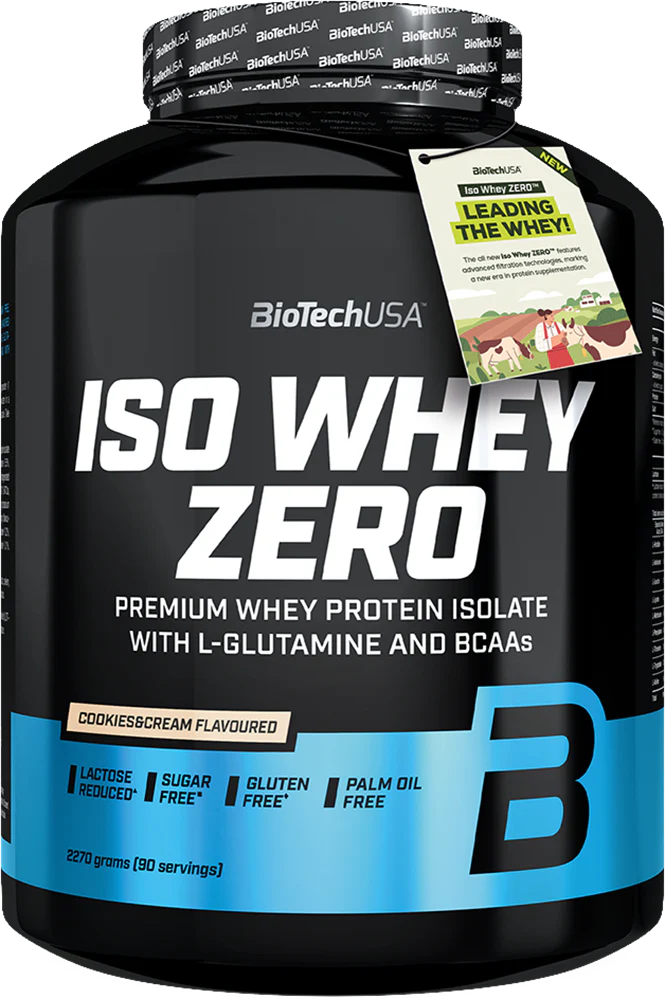 BioTechUSA Iso Whey Zero Cookies & Cream (2270 g)
