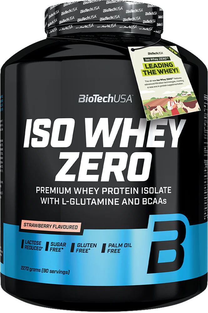 BioTechUSA Iso Whey Zero Fraise (2270 g)