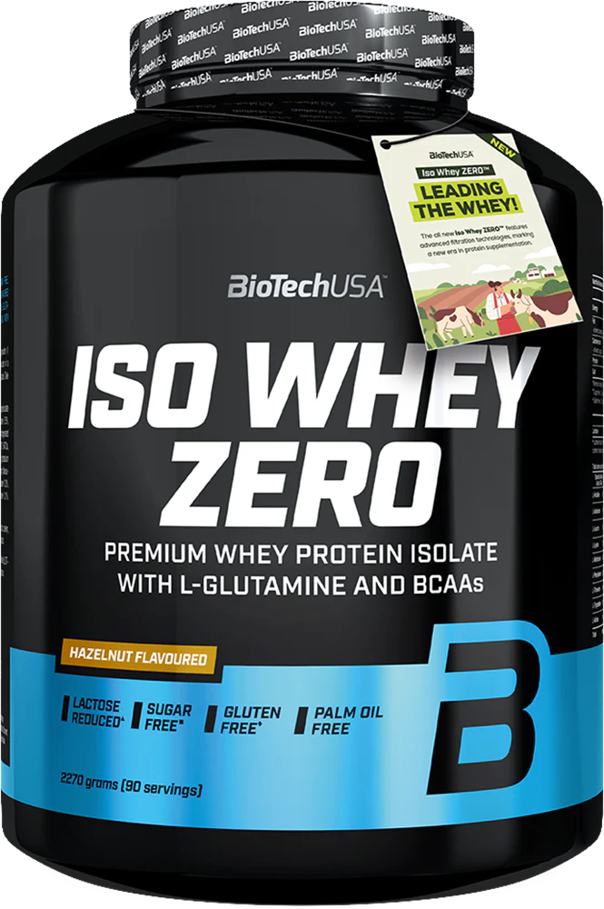 BioTechUSA Iso Whey Zero Noisette (2270 g)