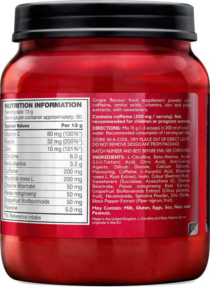 BSN NO-Xplode Purple Power (650 g) - Image 2