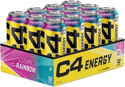 C4 Energy Cosmic Rainbow (12 x 500 ml)