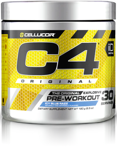 C4 Original Pre-workout Icy Blue Razz (195 g)