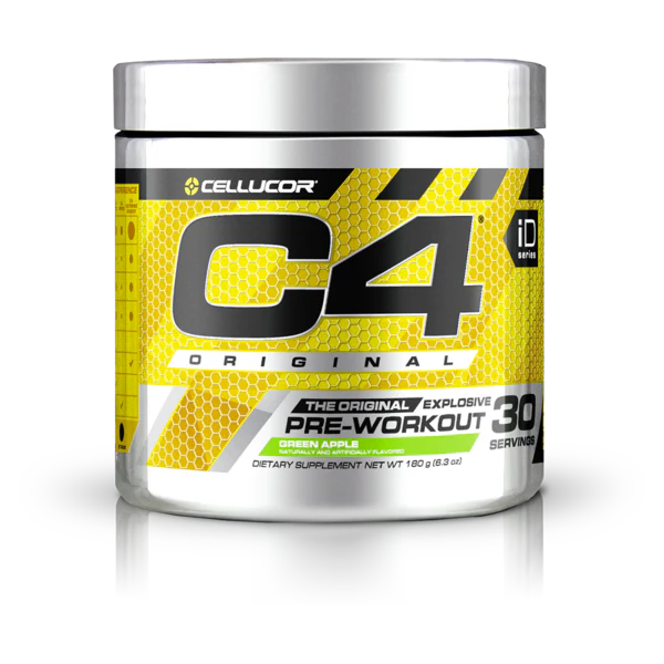 C4 Original Pre-workout Pomme verte (195 g)