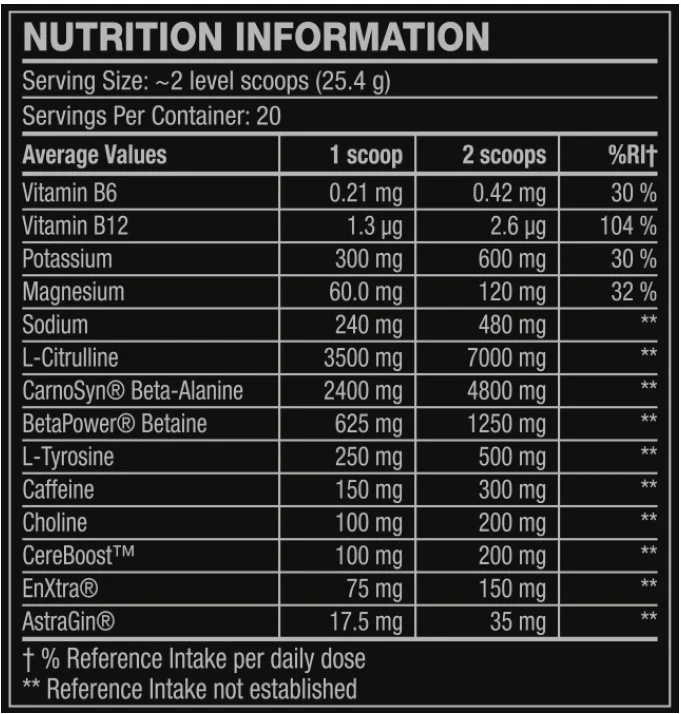 C4 Ultimate Pre-workout V2 Tutti Frutti (508 g) - Image 2