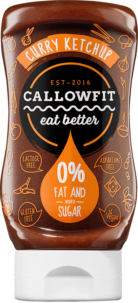 CallowFit Sauces Curry Ketchup (300 ml)