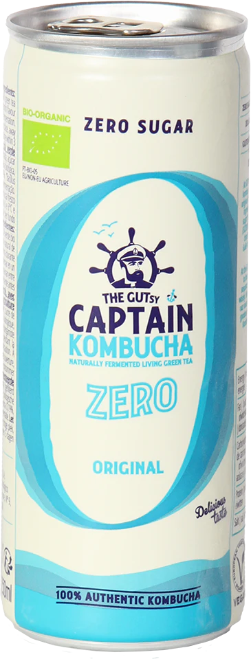 Captain Kombucha Zero Original (12 x 250 ml) - Image 2
