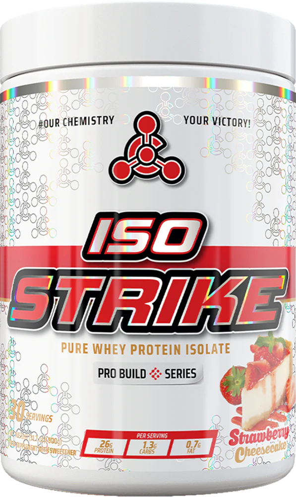 Chemical Warfare Iso Strike Cheesecake à la fraise (900 g)
