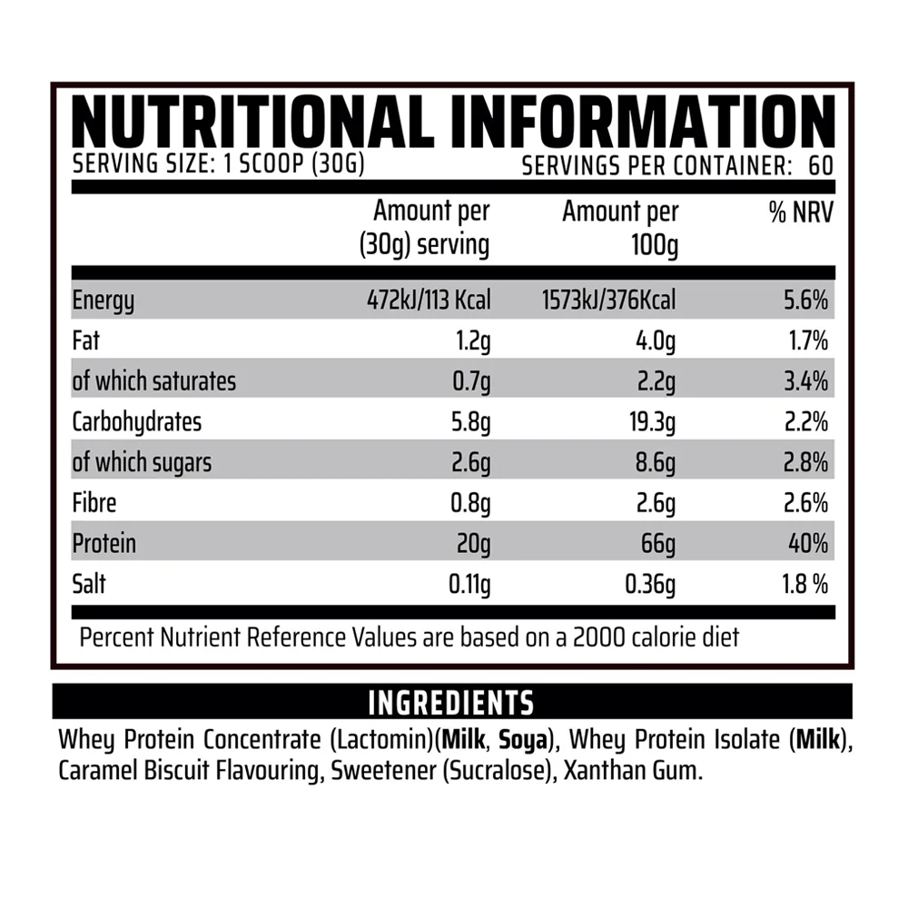 Chemical Warfare OP1 Whey Banoffee Pie (1800 g) - Image 2