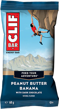 Clif Bar Beurre de cacahuètes Banane (12 x 68 g)