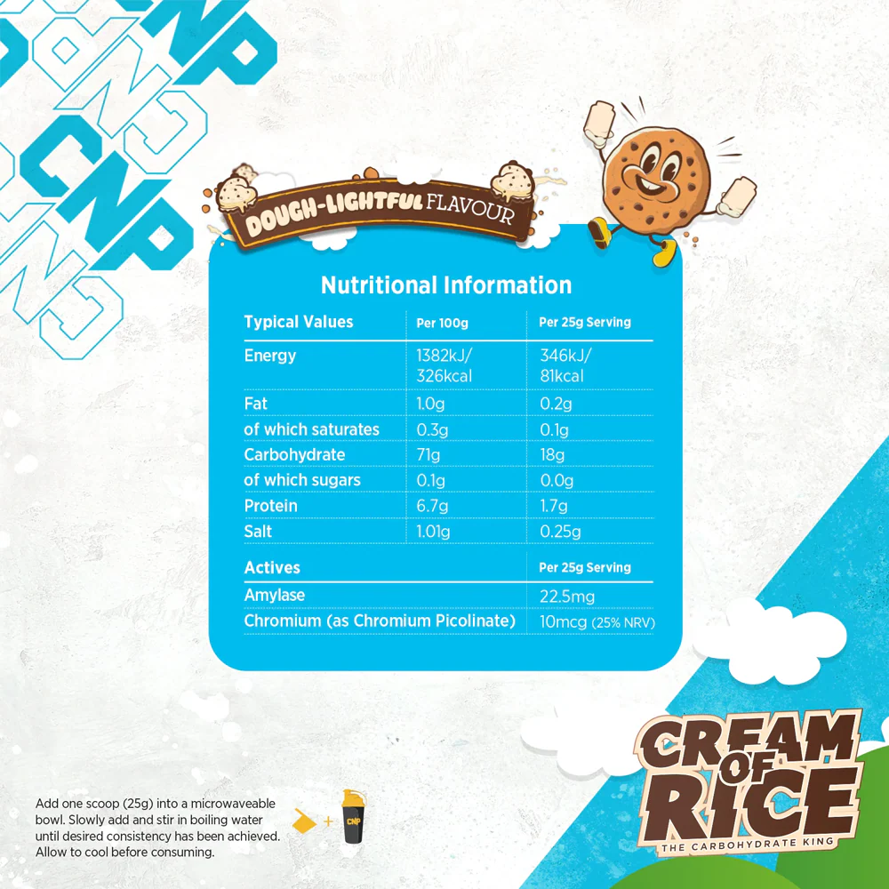CNP Cream Of Rice Doughlightful (2000 g) - Image 2