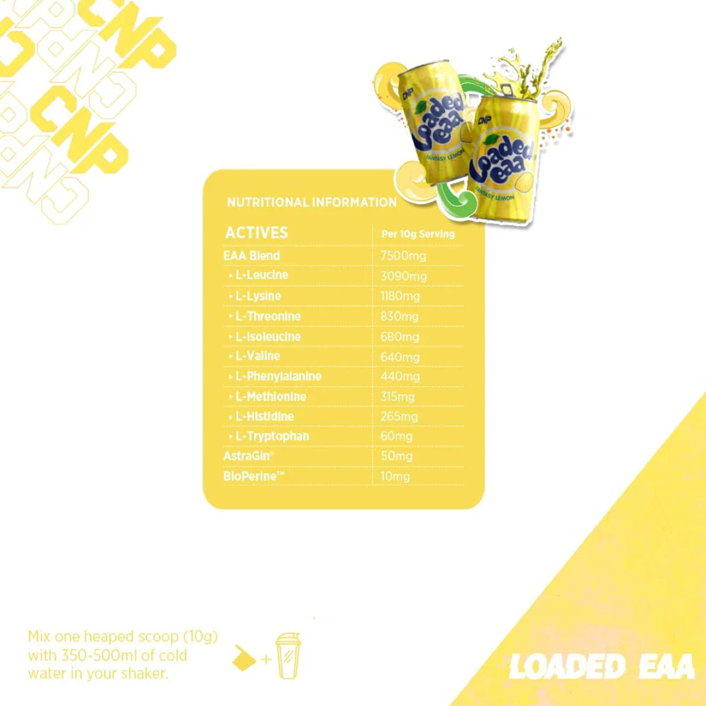 CNP Loaded EAA Fantasy Series Lemon (300 g) - Image 2