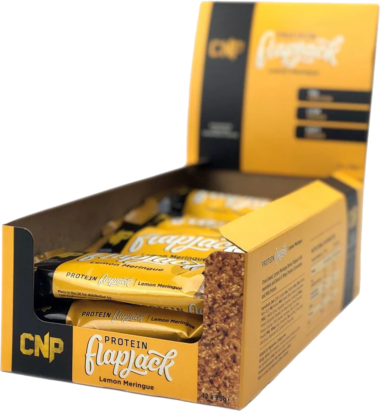 CNP Protein Flapjack Meringue au citron (12 x 75 g)