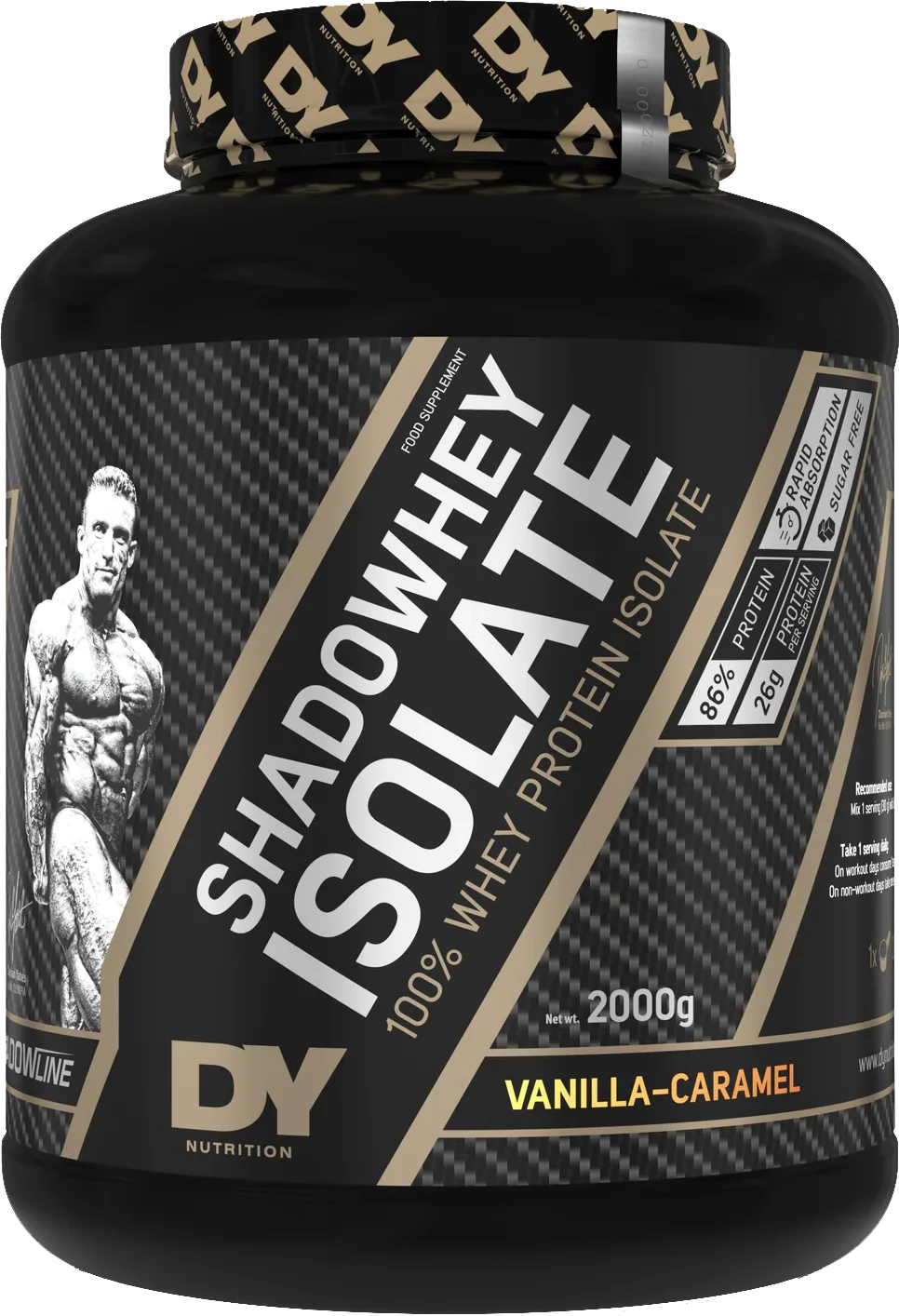 DY Nutrition Shadowhey Isolate Vanille Caramel (2000 g)