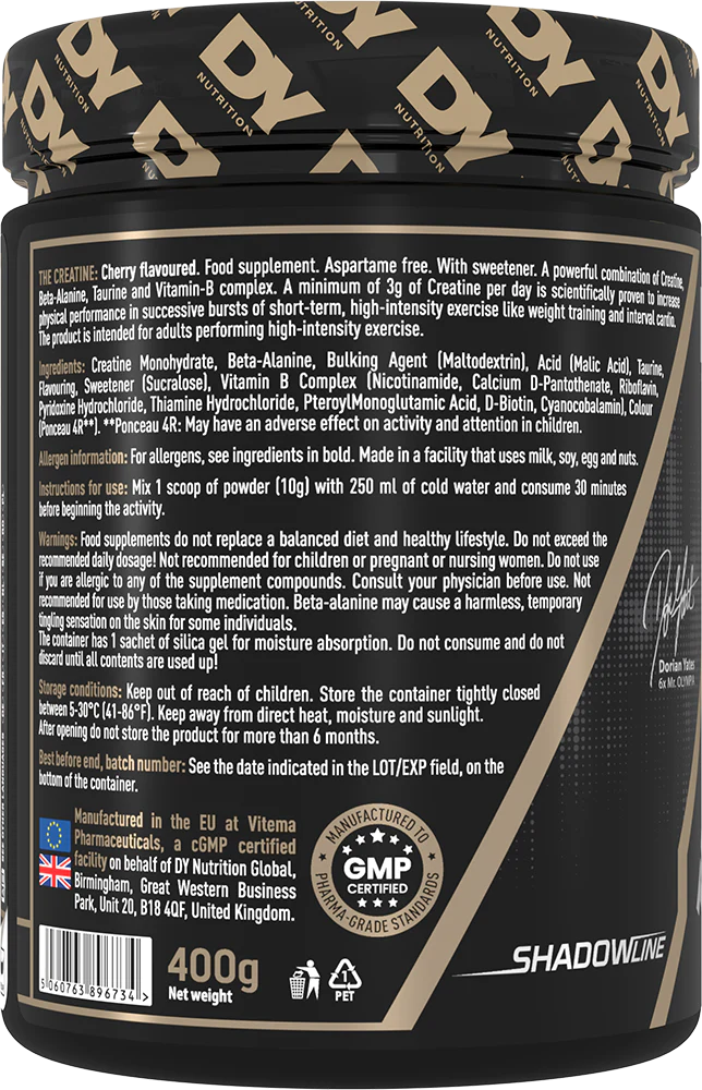 DY Nutrition The Creatine Cerise (400 g) - Image 3