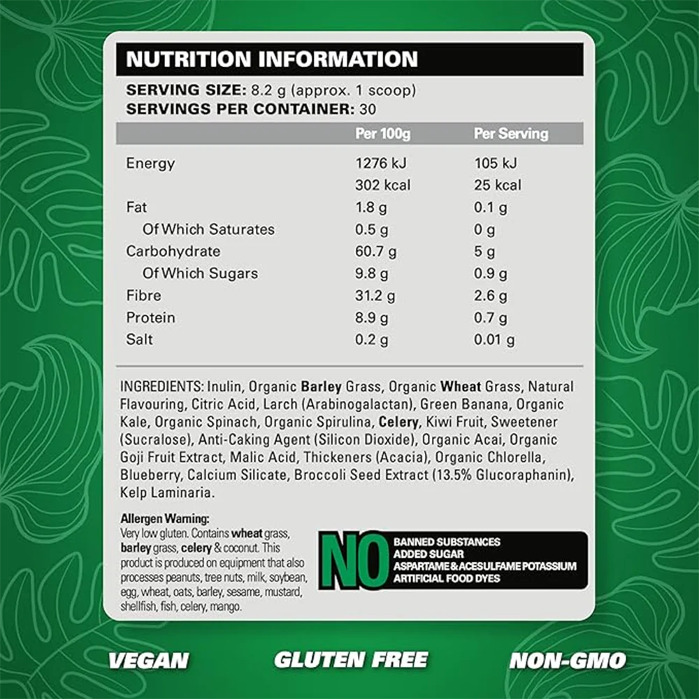 EHP Labs OxyGreens Ananas (30 doses) - Image 2