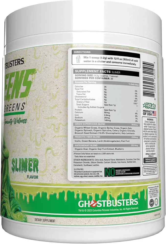 EHP Labs OxyGreens Slimer Lime (30 doses) - Image 2