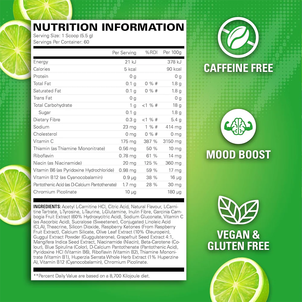 EHP Labs OxyShred Non-Stim Mojito (60 doses) - Image 2