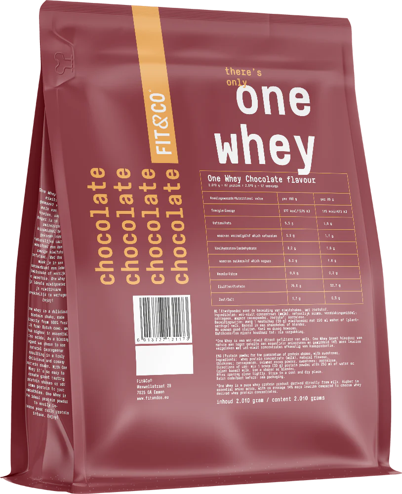 Fit & Co One Whey Chocolat (2010 g) - Image 2