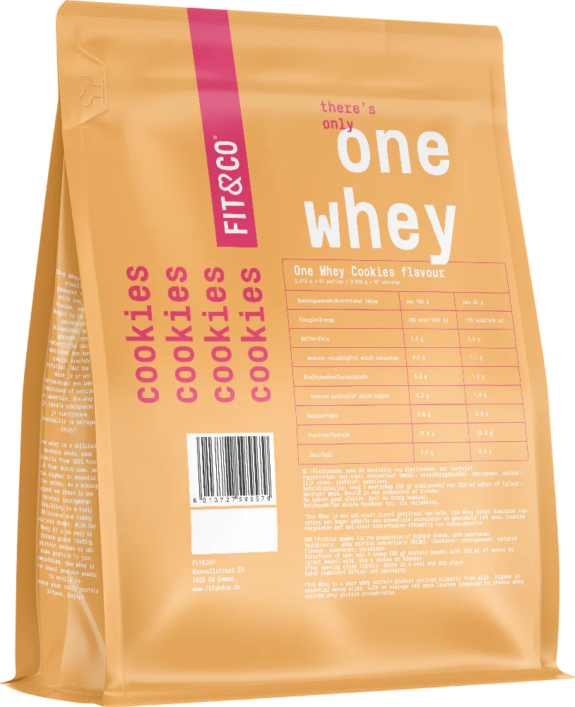 Fit & Co One Whey Cookie (2010 g) - Image 2