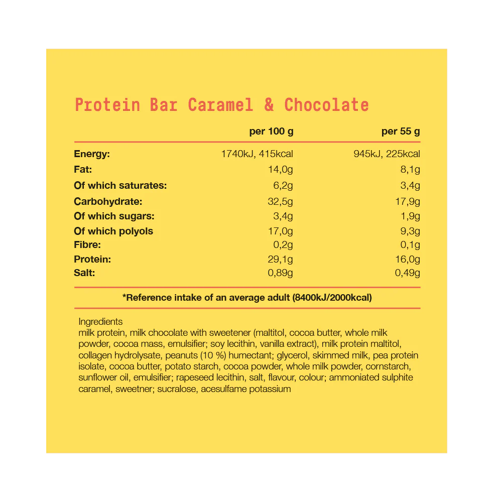 Fit & Co Protein Soft Bar Cacahuètes Caramel (10 x 55 g) - Image 3