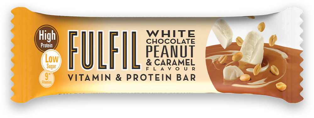 Fulfil Vitamin & Protein Bar White Peanut & Caramel (15 x 55 g) - Image 2