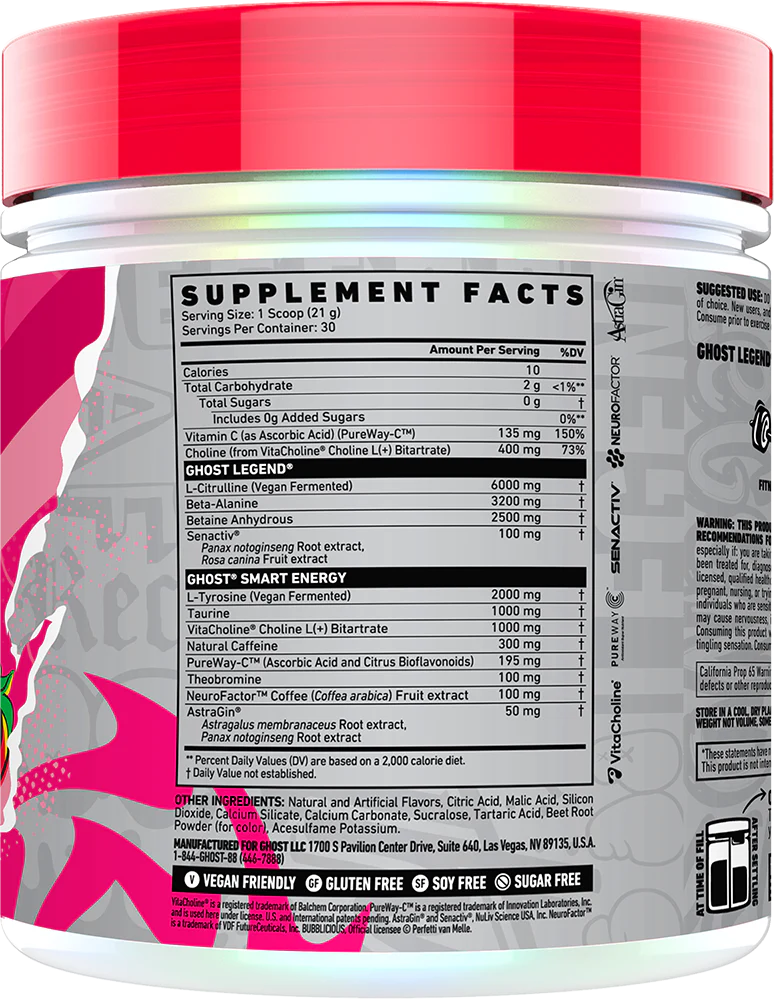 Ghost Legend V4 Strawberry Splash (30 doses) - Image 2