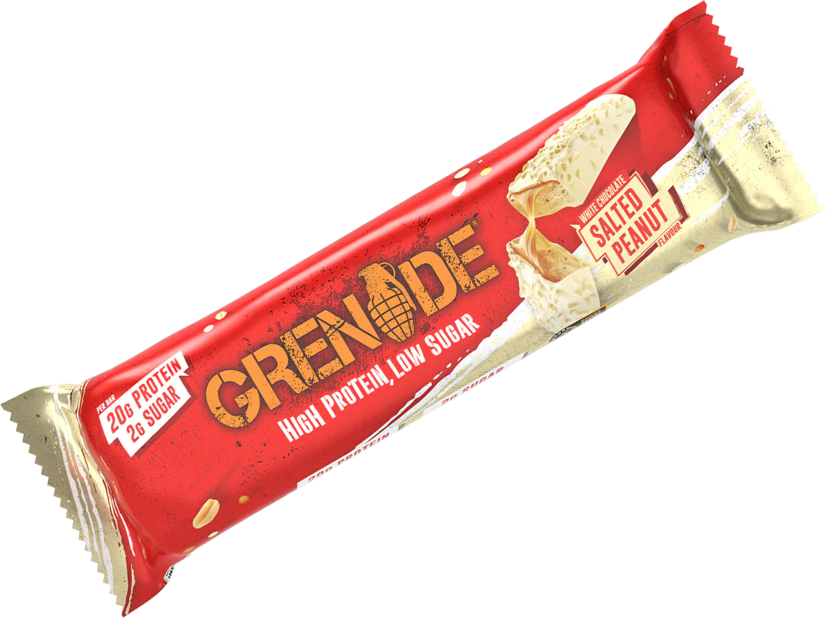 Grenade Protein Bar Cacahuètes salées Chocolat blanc (12 x 60 g) - Image 2