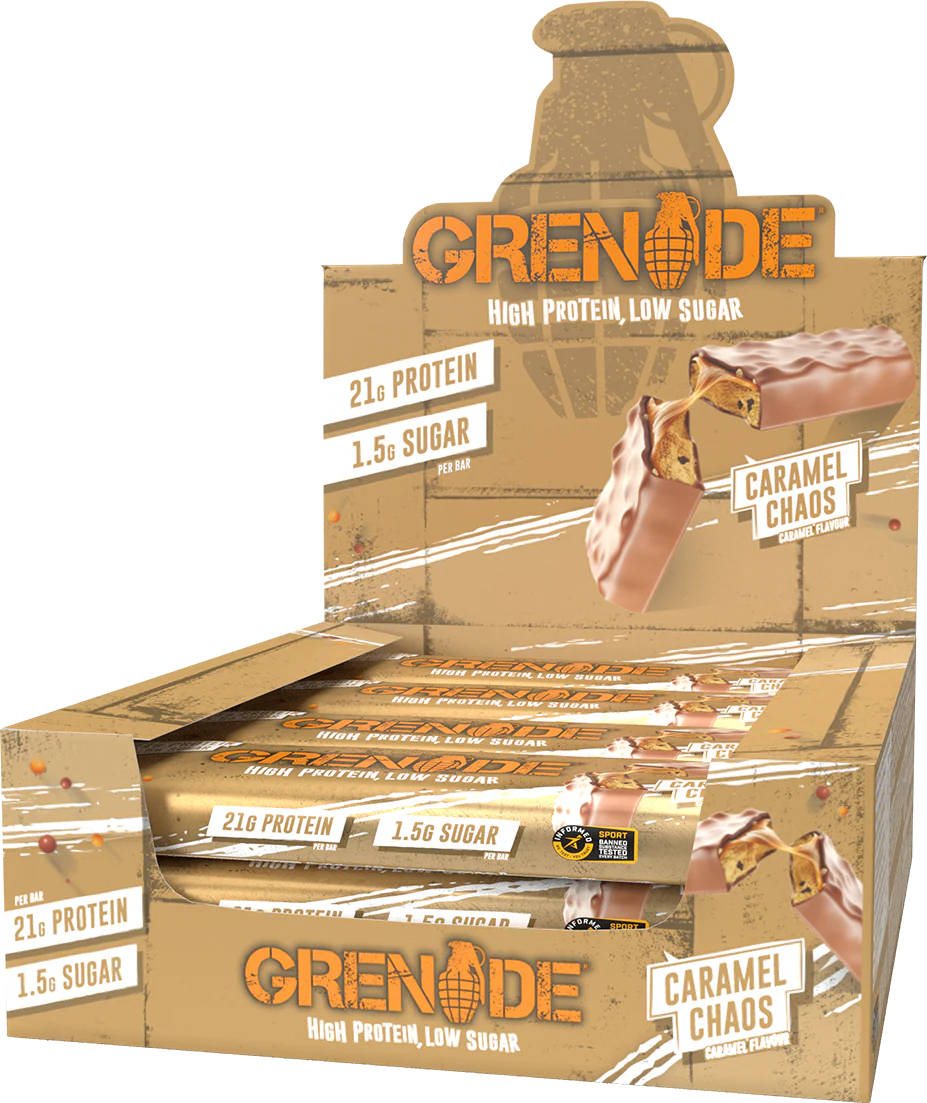 Grenade Protein Bar Caramel Chaos (12 x 60 g)