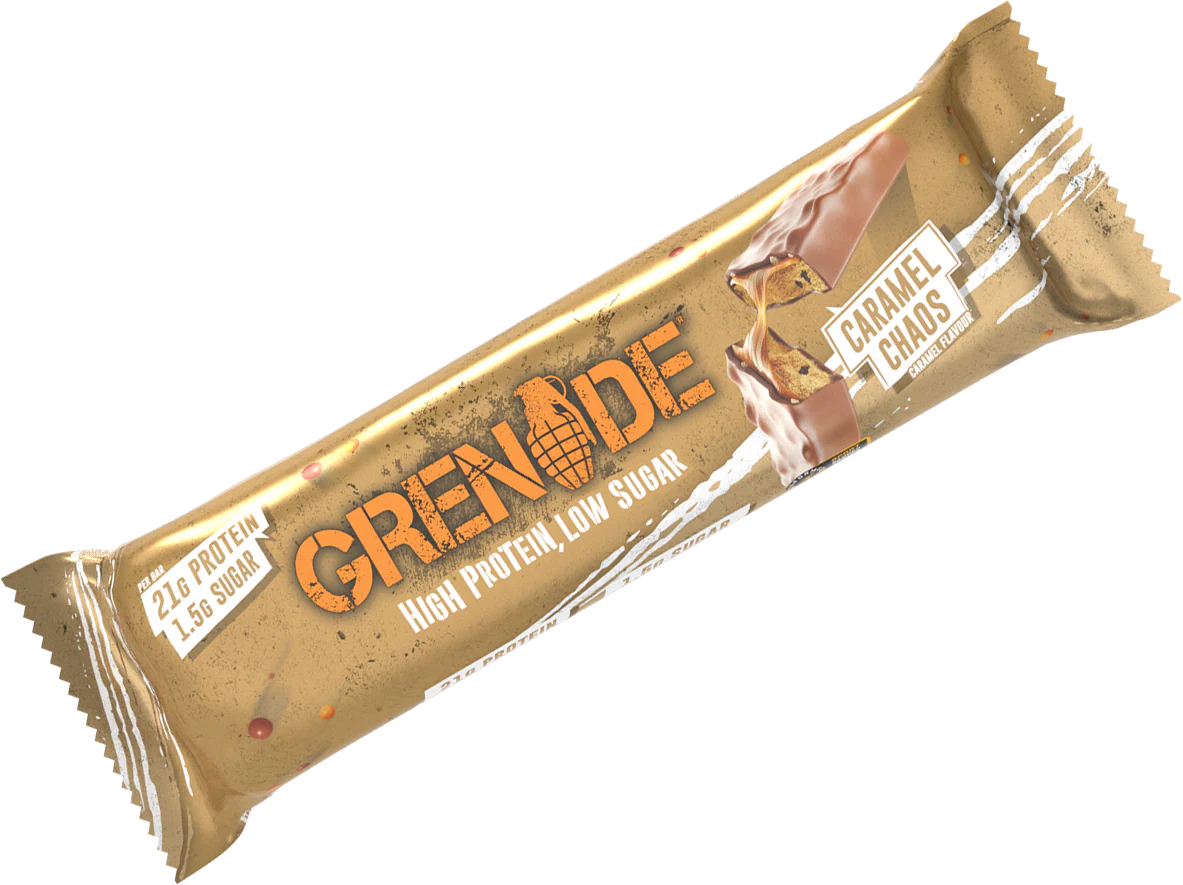 Grenade Protein Bar Caramel Chaos (12 x 60 g) - Image 2