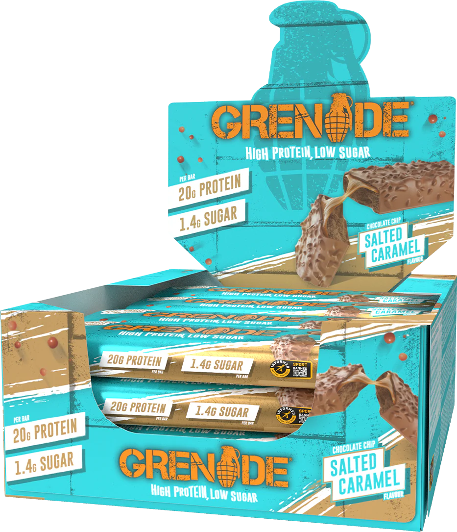 Grenade Protein Bar Caramel Salé (12 x 60 g)